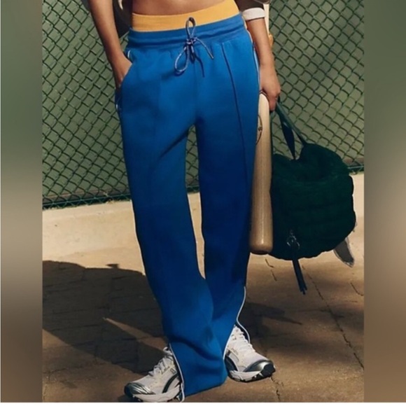 free people movement Pants - FP Movement by Free People Blue Track Pants